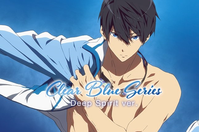 锐利的目光看起来超帅气?《Free!》全新绘制周边企划「Clear Blue Series」第二弹开放预购中！