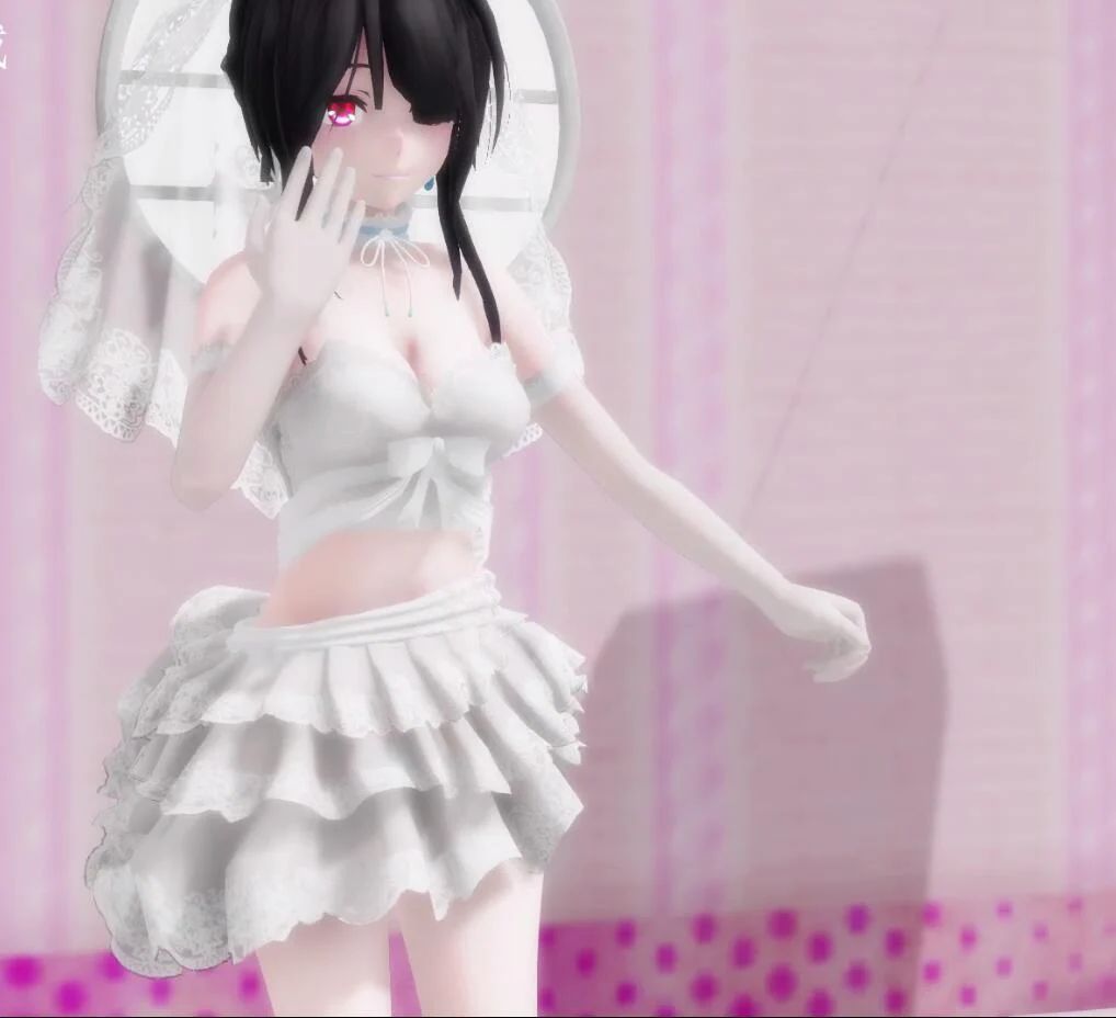 时崎狂三MMD