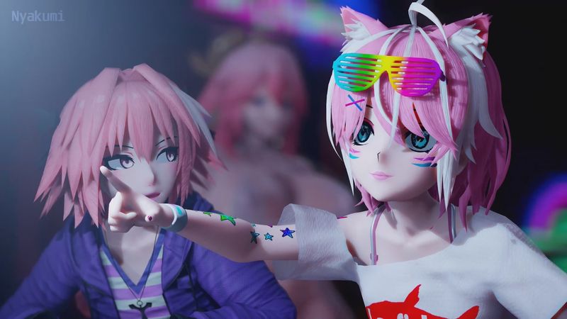 MMD[Nyakumi]Party Night 2