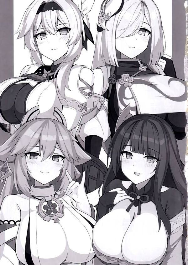 (C102) [巨人港 (とよ)] OPPAI IMPACT (原神) [黎欧出资汉化]